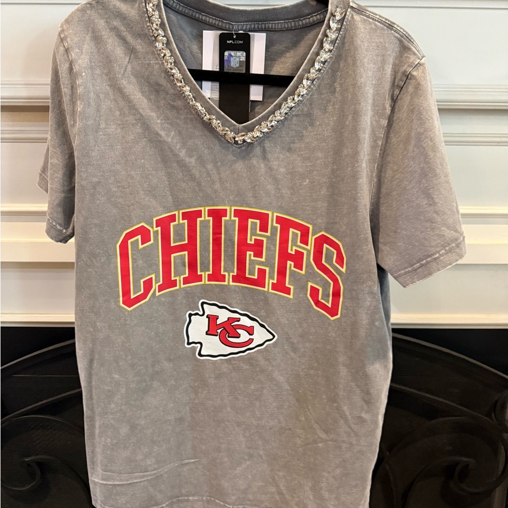 Gray Chiefs Women's Short Sleeve Tee